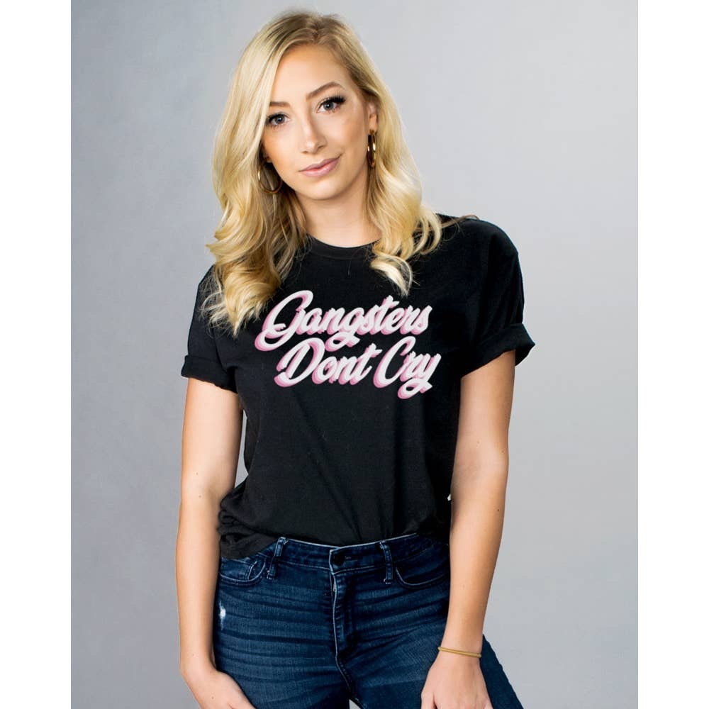 Gangsters don’t cry tee
